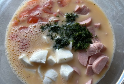 Фото шага рецепта Омлет в духовке 174270 шаг 9  