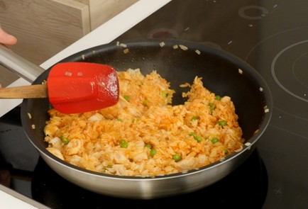 Фото шага рецепта Японский омлет омурайсу 124983 шаг 6  