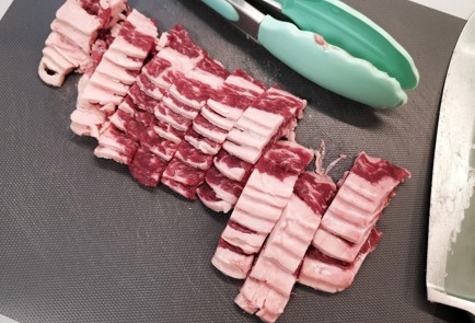 Фото шага рецепта Оригинальные спагетти с беконом 140448 шаг 3