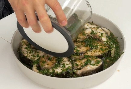 Фото шага рецепта Осетрина в гранатовом соусе 19319 шаг 8  