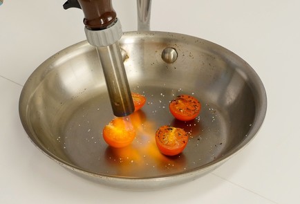 Фото шага рецепта Осьминог с печеным перцем и кремом Рикотта 114332 шаг 8  