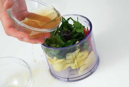 Фото шага рецепта Остренькие синенькие 80061 шаг 2  