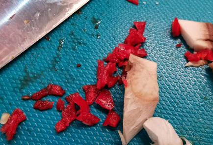 Фото шага рецепта Острый паштет с шампиньонами 151946 шаг 3  