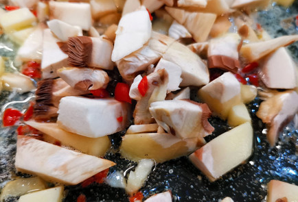 Фото шага рецепта Острый паштет с шампиньонами 151946 шаг 4  