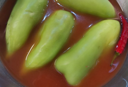 Фото шага рецепта Острые фаршированные перцы 190522 шаг 10  