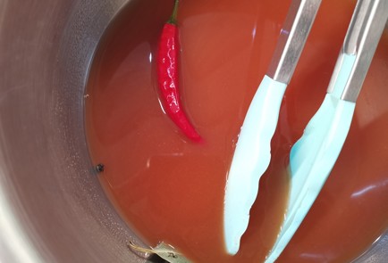 Фото шага рецепта Острые фаршированные перцы 190522 шаг 9  