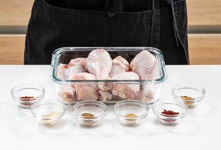 Фото шага рецепта Острые куриные ножки в аэрогриле 189915 шаг 1  