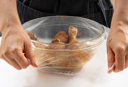 Фото шага рецепта Острые куриные ножки в аэрогриле 189915 шаг 5  