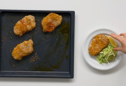 Фото шага рецепта Отбивные в духовке 151659 шаг 8  