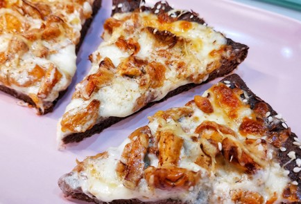 Фото шага рецепта Открытый кетопирог с лисичками 152659 шаг 15  