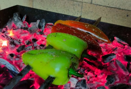 Фото шага рецепта Овощи на мангале 189873 шаг 11  