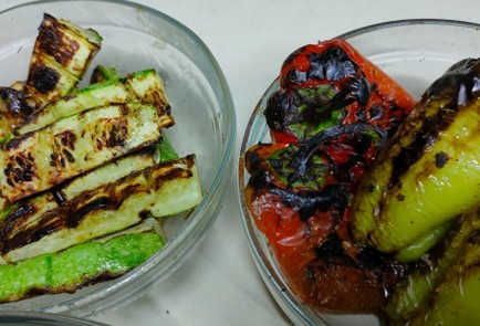 Фото шага рецепта Овощи на мангале 189873 шаг 14  