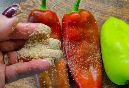 Фото шага рецепта Овощи на мангале 189873 шаг 6  