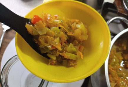 Фото шага рецепта Овощная икра на зиму 191004 шаг 21  