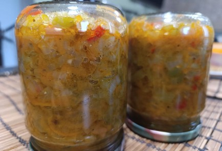 Фото шага рецепта Овощная икра на зиму 191004 шаг 23  