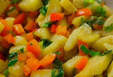 Фото шага рецепта Овощная начинка для блинов 191396 шаг 11  