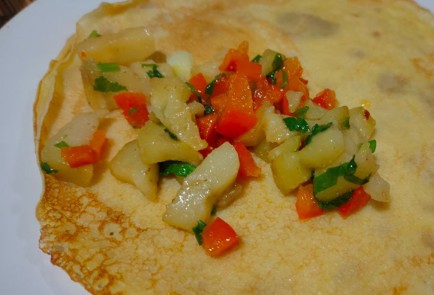 Фото шага рецепта Овощная начинка для блинов 191396 шаг 13  