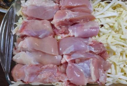 Фото шага рецепта Овощная запеканка с курицей 186406 шаг 13