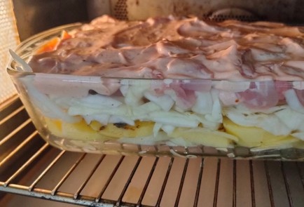 Фото шага рецепта Овощная запеканка с курицей 186406 шаг 18