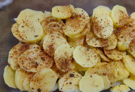 Фото шага рецепта Овощная запеканка с курицей 186406 шаг 8