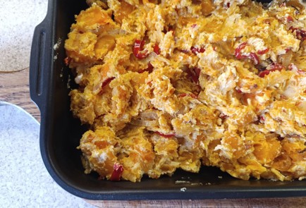 Фото шага рецепта Овощная запеканка с тыквой 190705 шаг 18  