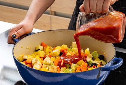 Фото шага рецепта Овощное рагу поитальянски 188906 шаг 8  