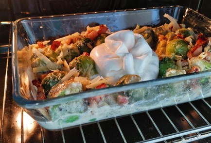 Фото шага рецепта Овощное рагу с бурратой 174168 шаг 14  