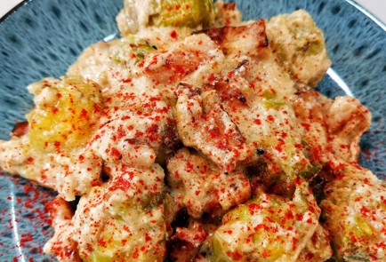 Фото шага рецепта Овощное рагу с бурратой 174168 шаг 17  