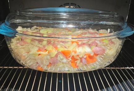 Фото шага рецепта Овощное рагу с филе бедра индейки 190845 шаг 10  