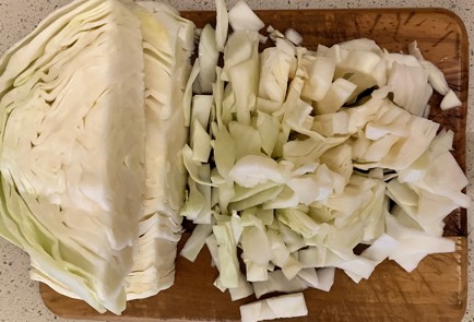 Фото шага рецепта Овощное рагу с филе бедра индейки 190845 шаг 3  