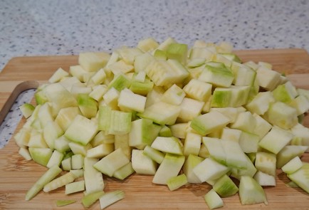 Фото шага рецепта Овощное рагу с молодым кабачком на сковороде 187026 шаг 10