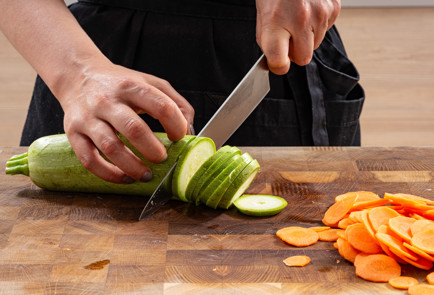 Фото шага рецепта Овощное рагу с навагой 189269 шаг 5  