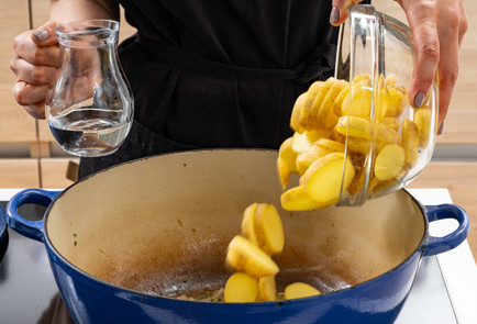 Фото шага рецепта Овощное рагу с навагой 189269 шаг 7  