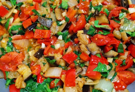 Фото шага рецепта Овощное рагу со сливками 173584 шаг 11