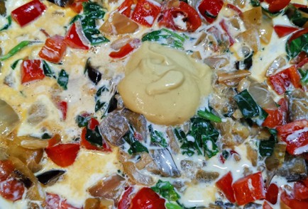 Фото шага рецепта Овощное рагу со сливками 173584 шаг 12