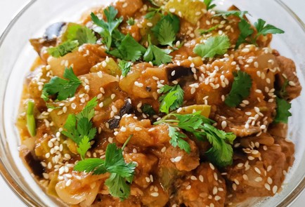 Фото шага рецепта Овощное рагу со свиной вырезкой 173684 шаг 17  