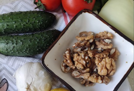 Фото шага рецепта Овощной салат погрузински 173389 шаг 1  