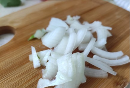 Фото шага рецепта Овощной салат погрузински 173389 шаг 4  