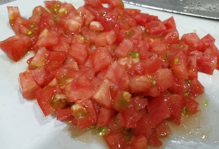 Фото шага рецепта Овощной салат со сметаной 186387 шаг 8  