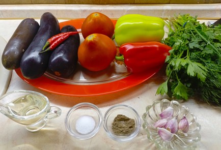 Фото шага рецепта Овощной шашлык в духовке 186756 шаг 1  