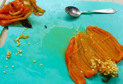 Фото шага рецепта Овощной шашлык в духовке 186756 шаг 10  