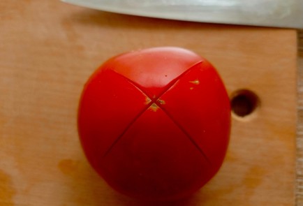 Фото шага рецепта Овощной шашлык в духовке 186756 шаг 3  