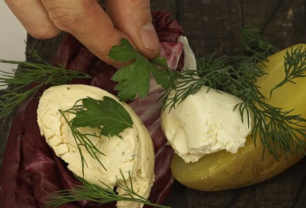 Фото шага рецепта Овощные закуски с творожным сыром 81280 шаг 3  