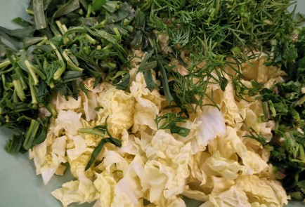 Фото шага рецепта Овощной салат с трюфельным маслом 152382 шаг 1  