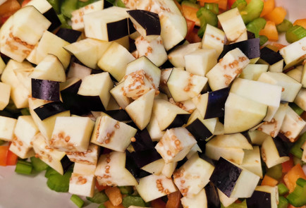 Фото шага рецепта Овощное рагу с беконом и сливками 151492 шаг 12  