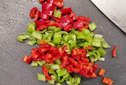 Фото шага рецепта Овощное рагу с беконом и сливками 151492 шаг 17  