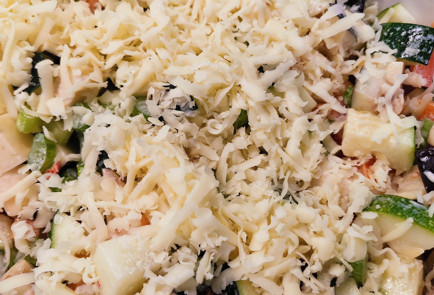 Фото шага рецепта Овощное рагу с беконом и сливками 151492 шаг 21  