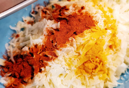 Фото шага рецепта Овощное рагу с беконом и сливками 151492 шаг 28  