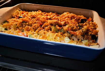 Фото шага рецепта Овощное рагу с беконом и сливками 151492 шаг 32  