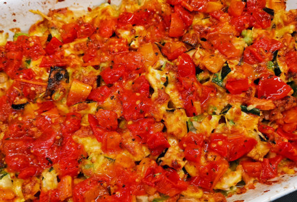 Фото шага рецепта Овощное рагу с беконом и сливками 151492 шаг 34  